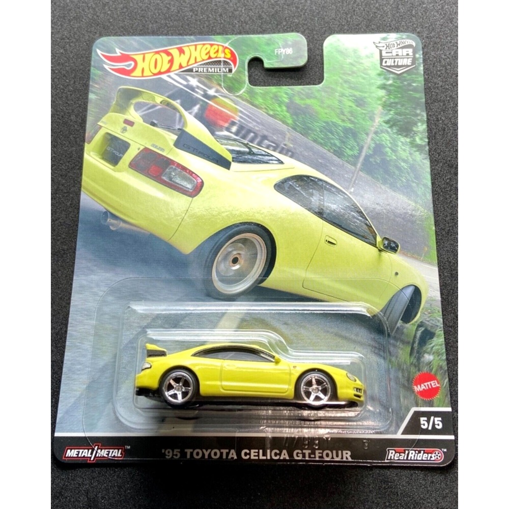 Hot Wheels‎ Premium '95 Toyota Celica GT-FOUR Mountain Drifters 5/5 Car Culture